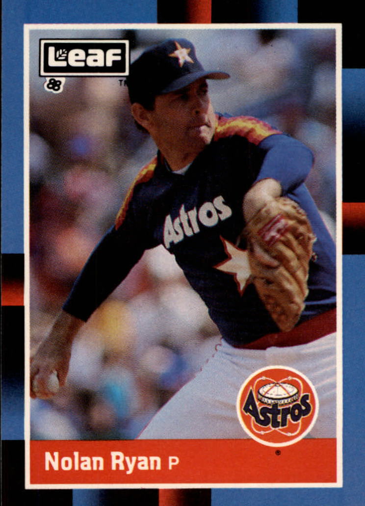 1988 Leaf/Donruss Baseball Cards       077      Nolan Ryan